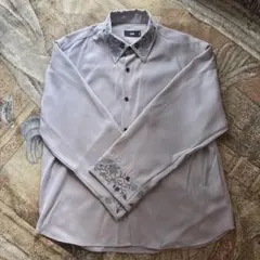 HARE 刺繍入り長袖シャツ Sサイズ