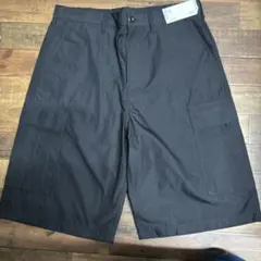 【匿名配送】新品　GU ドライカーゴバギーショーツ　黒　Lのサムネイル