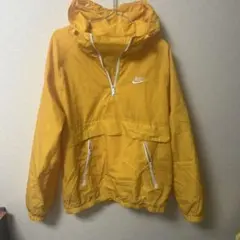 Nike イエローナイロンジャケット　テック　y2k 黄色