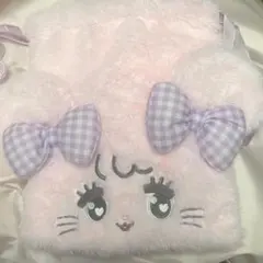 mikko cammyちゃん　キャミー ふわふわ巾着袋