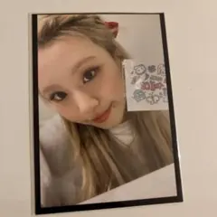 TWICE チェヨン カード