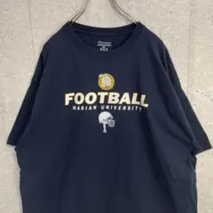 チャンピオン　マリアン大学　カレッジアメフト　チームロゴプリントTシャツ 2XL