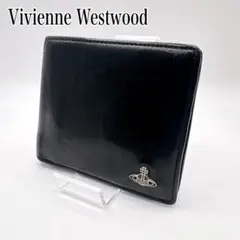 人気！ Vivienne Westwood 二つ折り 財布 ブラック オーブのサムネイル