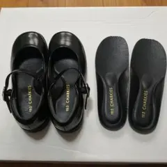 CHARKIES ブラックフォーマルシューズ 19.0cm　18.5cm