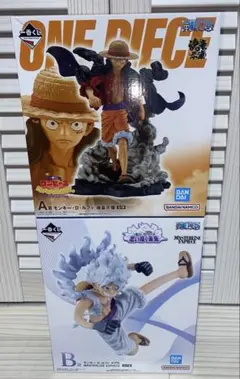 一番くじ ワンピース A賞ルフィ魂豪示像 D賞ルフィギア5ONDIMENSION