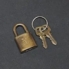 LOUIS VUITTON パドロック 南京錠 カデナ 鍵2本付き 314