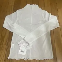 【タグ付・未使用】ちょこっと甘魅せ。2wayメロウシアー素材トップス