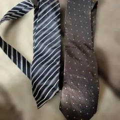ネクタイ　2点セット　訳ありワイシャツおまけ付き