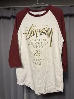 Stussy ラグランスリーブ Tシャツ