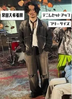 常田大希着用 デニムセットアップ 常田大希着用 デニムセットアップ インディゴ - メルカリ