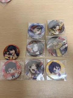 ヒプノシスマイク 山田二郎、一郎 三朗、B.B缶バッジ アクキー まとめ