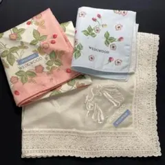 WEDGWOOD ハンカチ　新品　3点のサムネイル