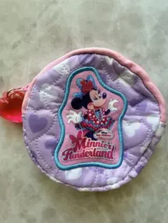 よ*ん様 ディズニーミニーのファンダーランド ガチャ ポーチ ハートチャーム