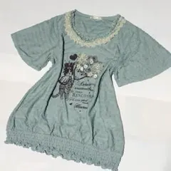 axes femme クラシカルキャット　半袖カットソー　 アクシーズ