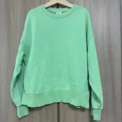 zara kids グリーン トレーナー　9歳　134㎝