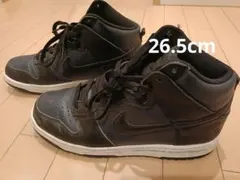 26.5cm FRAGMENT DUNK HIGH MIDNIGHT NAVY