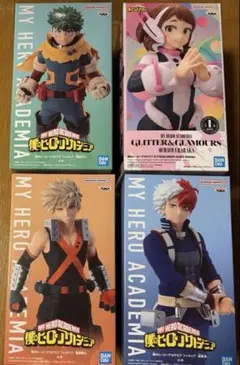 【新品未開封】僕のヒーローアカデミア フィギュア 4種セット【値下げ可】