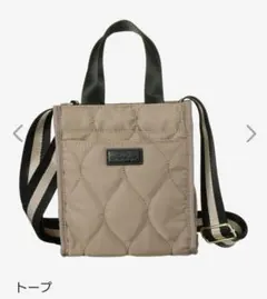 【美品】リズディズ　トープ キルティング2wayショルダーバッグ