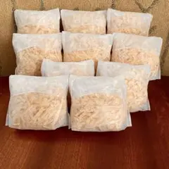 ♢2 削りたてをお届けします　ヒノキチップ　ヒノキおがくず10袋　かんなくず
