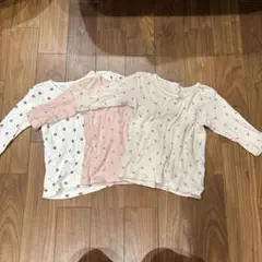 長袖シャツ 肌着　3枚セット 95サイズ　女の子