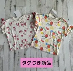 新品　バースデー　女児　Tシャツ 90サイズ 2枚セット