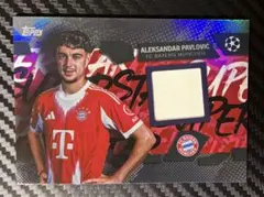 Topps Aleksandar Pavlovic 레릭 카드