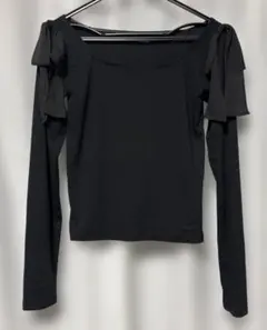 Miro amurette 長袖カットソー ブラック