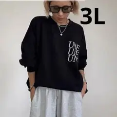 【新品タグつき】しまむら　anna ロゴプリント スウェット トレーナー