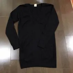 ローズブリット▽Ｖネックチュニックニット