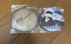 呪術廻戦 カフェ ビッグ缶バッジ 五条悟 夏油傑 - メルカリ