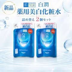 肌ラボ 白潤 薬用美白化粧水 詰め替え 2個セットのサムネイル