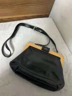 Kate Spade レザーショルダーバッグ ブラック