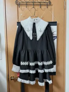 QOOZA IMVAL / Lace Frill Leather Dress - メルカリ