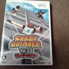 CRAZY CLIMBER Wii　私の環境はゲームできました　傷が多いジャンク