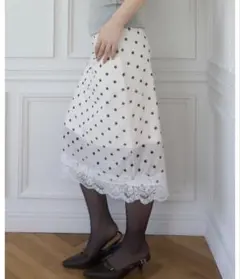 smyeon Stretch sheer skirt/ストレッチシアースカート