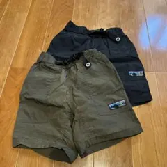 OUTDOOR ナイロン製　ハーフパンツ　サイズ100２枚セット