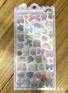 正規品　ぬいぬいふわふわドロップシール