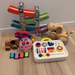 木製おもちゃセット
