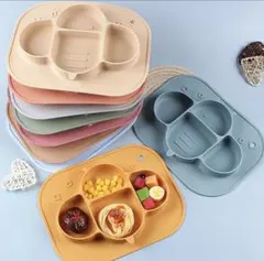 ミツバチシリコン製 ベビー用ランチプレートのサムネイル