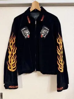 ★ビンテージ★STRAY CATS ベロアジャケット MEXTEX