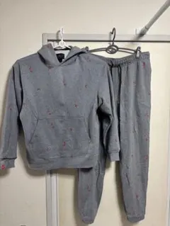 JORDAN ジョーダン総柄フーディースウェットセットアップ