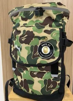 【正規品】A BATHING APE バックパック 迷彩 カモ柄 グリーン系 正規品】A BATHING APE バックパック 迷彩 カモ柄 グリーン系