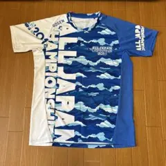 新品☆GOSEN 全日本小学生大会 記念Tシャツ Mサイズ ブルー 2025