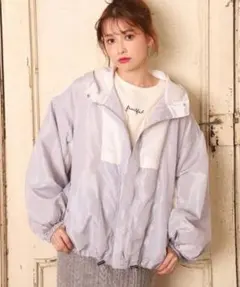 one after another NICE CLAUP ナイロンブルゾン