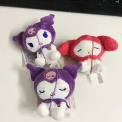 愛*海様 むにゃすやマスコットVol.4 マイメロディ&クロミ3点セット