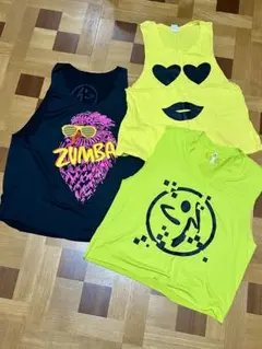 ZUMBA タンクトップ 3点セット