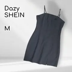 Dazy SHEIN キャミワンピース　タイト　ミニ丈　無地