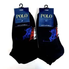 POLO RALPHLAUREN くるぶしソックス6足セット 紳士靴下