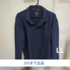 【即日発送】BURTLE ポロシャツ ネイビー LL