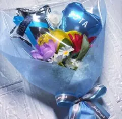 バルーンブーケ プチギフト 発表会 ピアノ 離任式 誕生日 卒業 卒園 1個